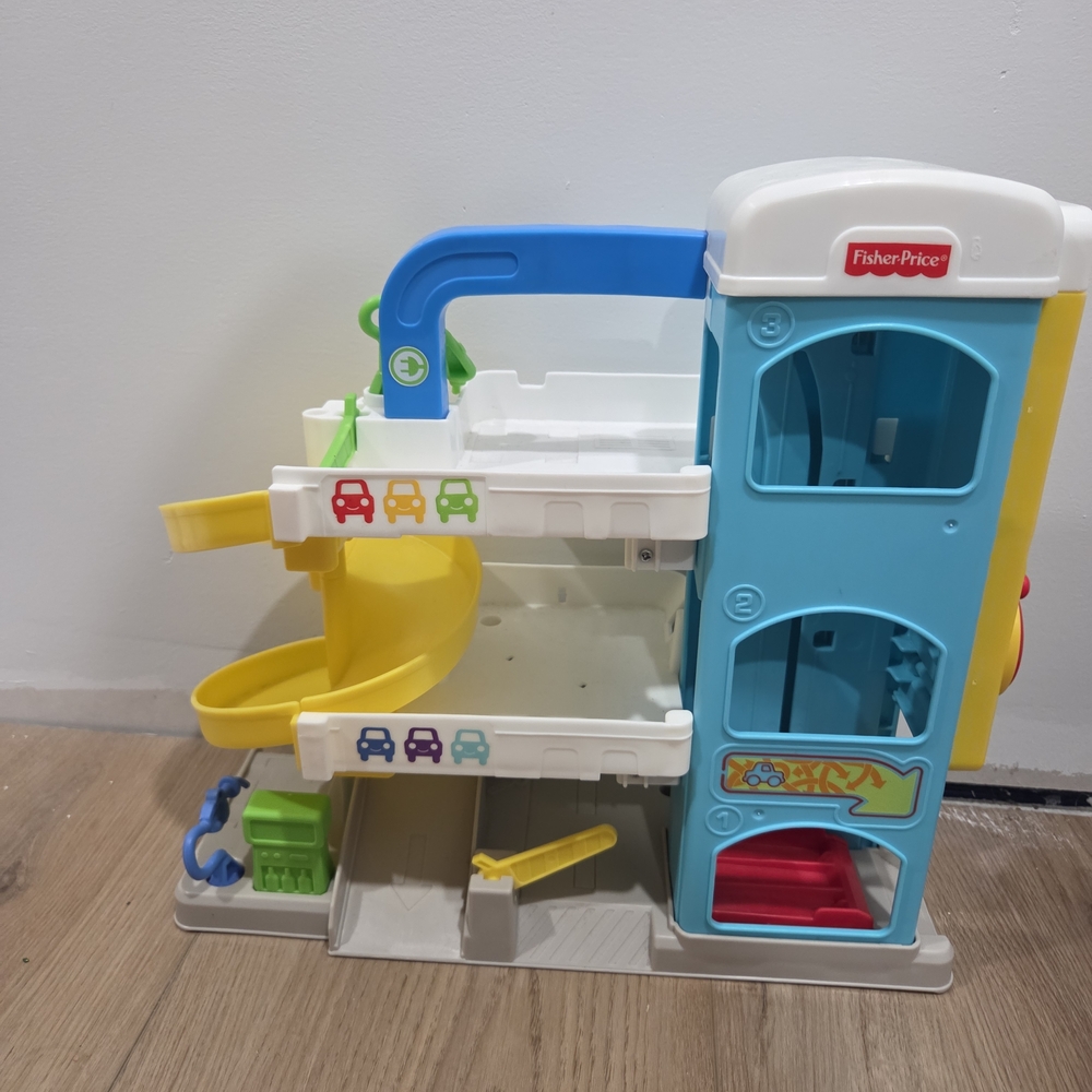 Fisher-Price Multicolor Toy Garage